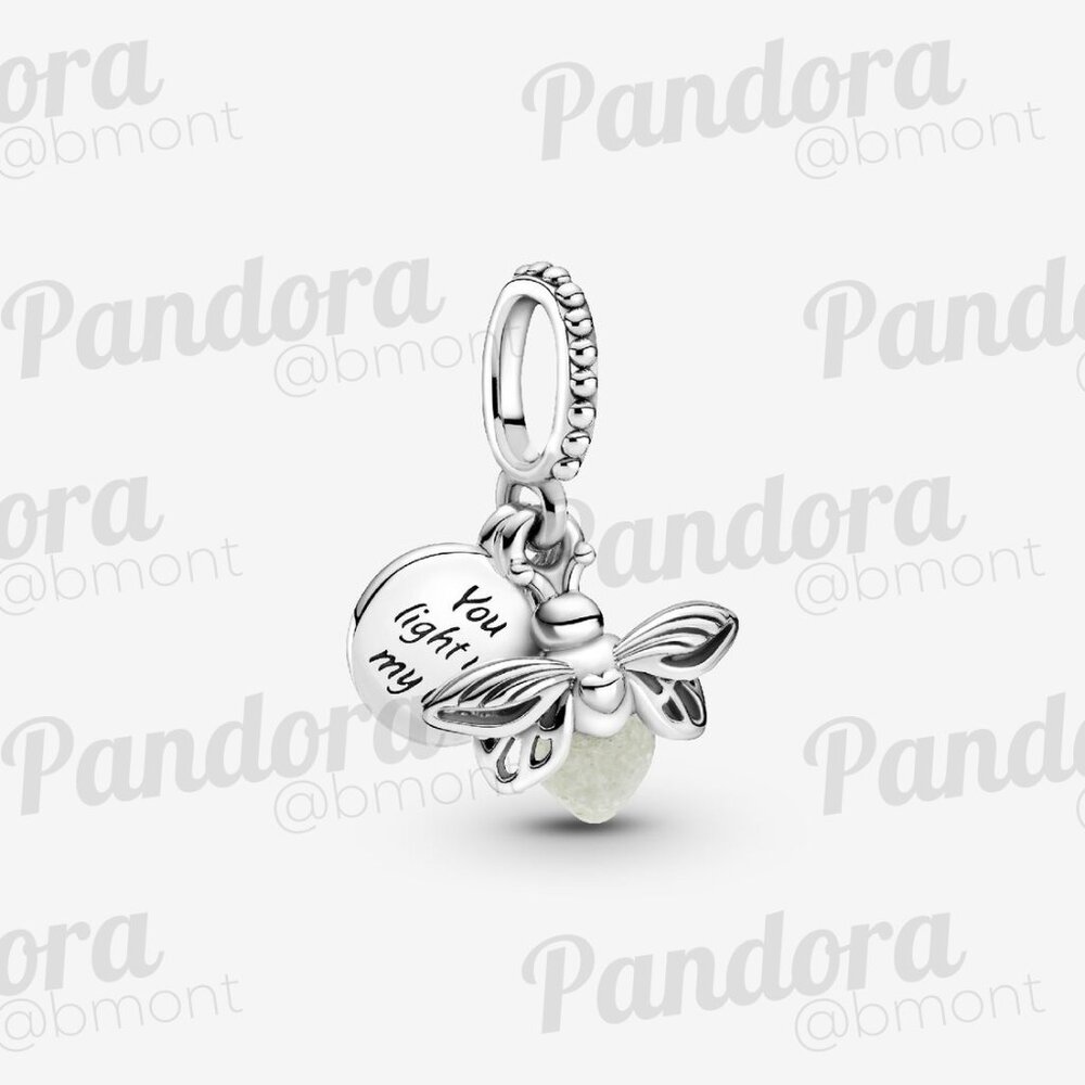 Pandora Glow-in-the-dark Firefly Dangle Charm